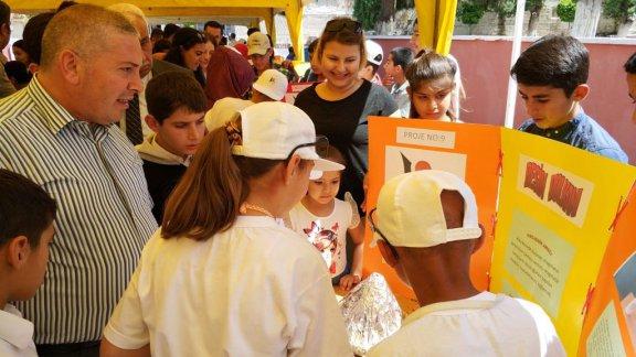 Merkez Ortaokulu Tübitak 4006 Proje Sergisi Açılışı