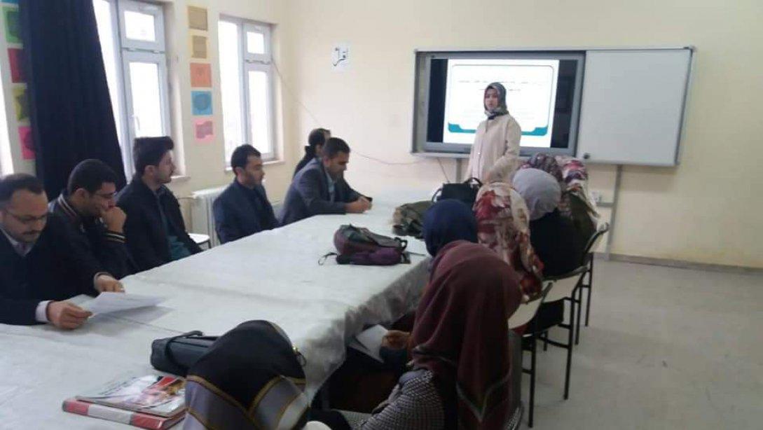 "Din Kültürü ve Ahlak Bilgisi Öğretmen Gelişim Programı" (DÖGEP) Toplantısı Yapıldı.
