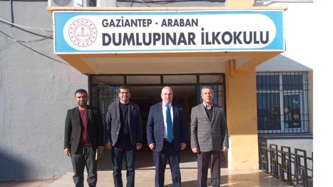 İlçe Milli Eğitim Müdürümüz Ömer KARAYILAN Dumlupınar İlkokulu'nu Ziyaret Etti