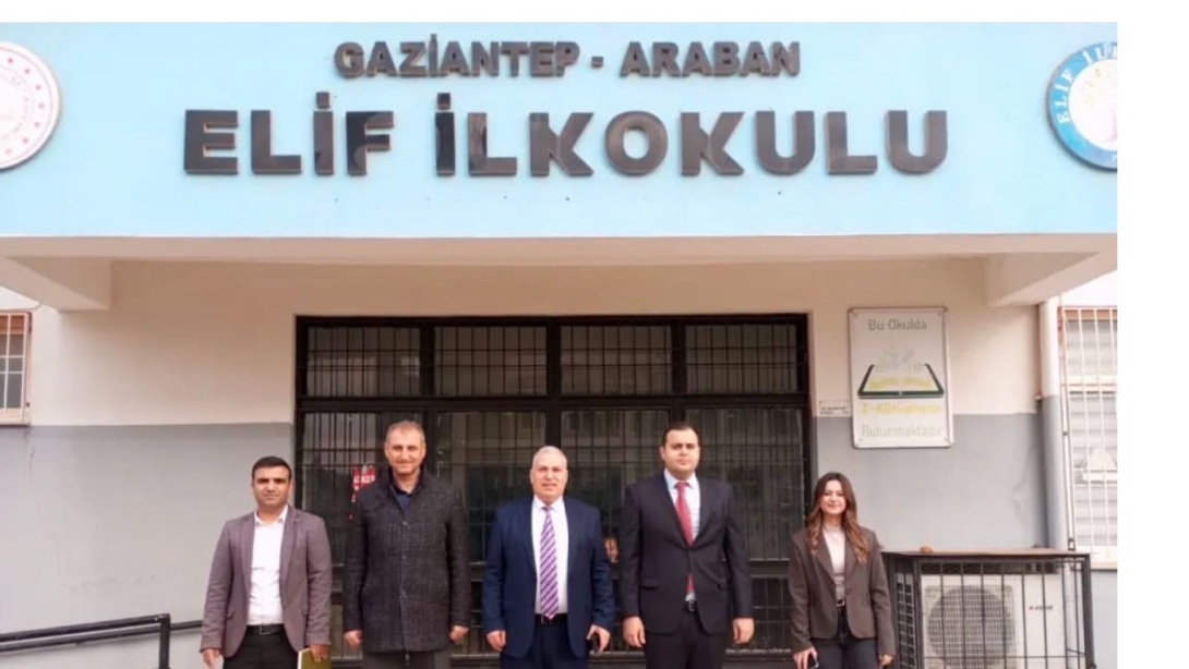 İlçe Milli Eğitim Müdürümüz Ömer KARAYILAN Elif İlkokulu'nu Ziyaret Etti