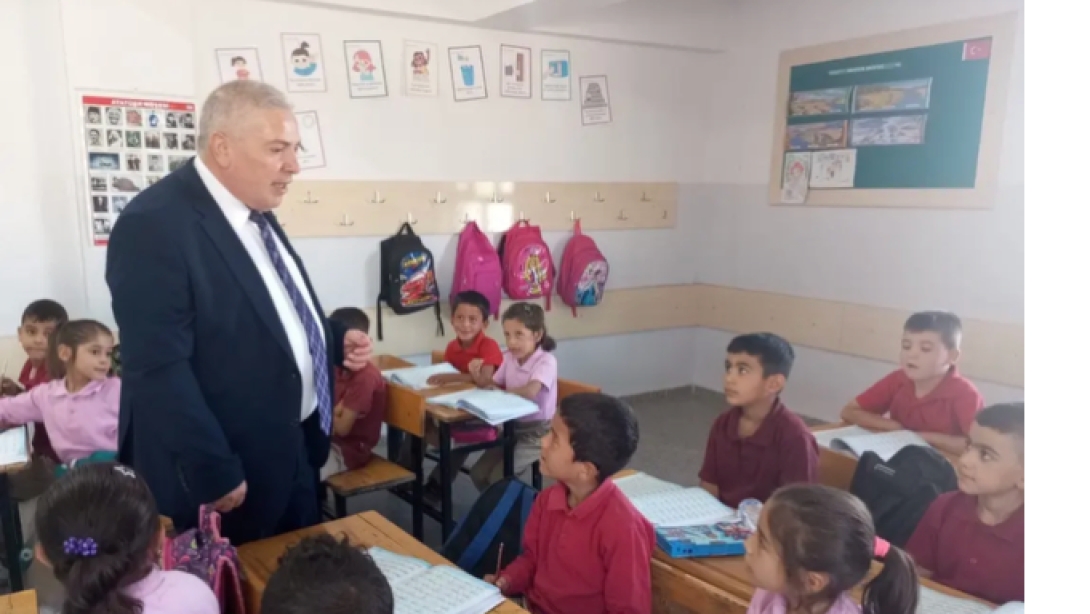 İlçe Milli Eğitim Müdürümüz Ömer Karayılan Köklüce Mehmet Gezer İlkokulunu Ziyaret Etti