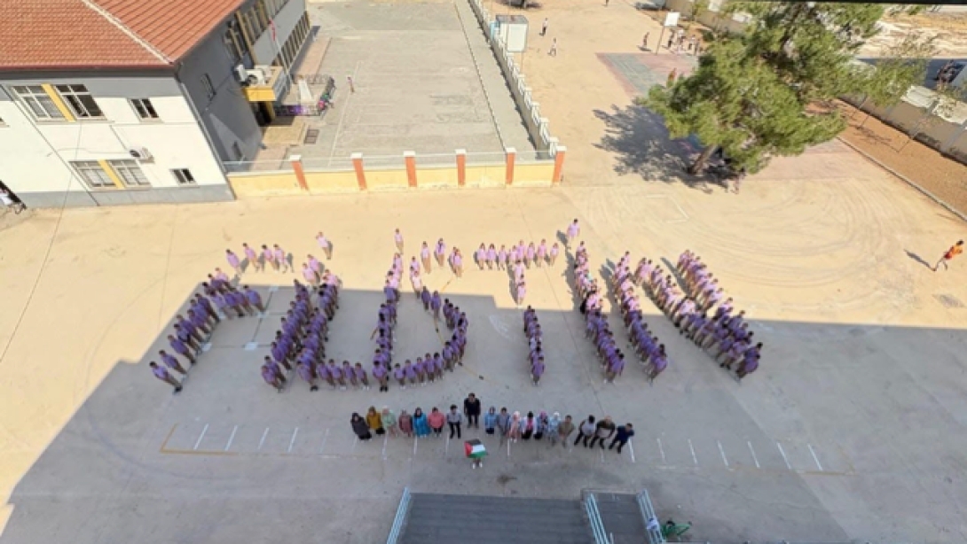 ARABAN EĞİTİM AİLESİ, GAZZE'YE DESTEK VERİYOR